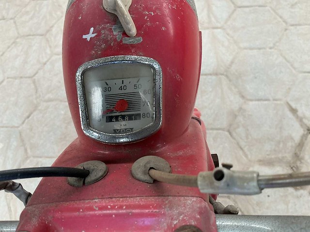 1961 zundapp falconette ks50 510-227 oldtimer brommer - afbeelding 10 van  10