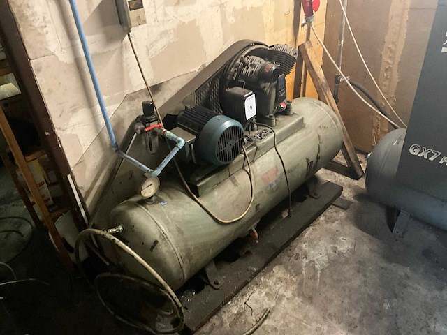 1962 alup ekv400 luchtcompressor - afbeelding 1 van  9