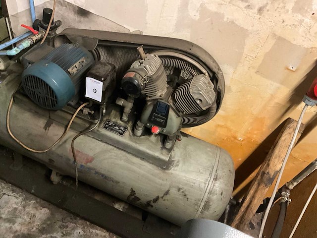 1962 alup ekv400 luchtcompressor - afbeelding 3 van  9