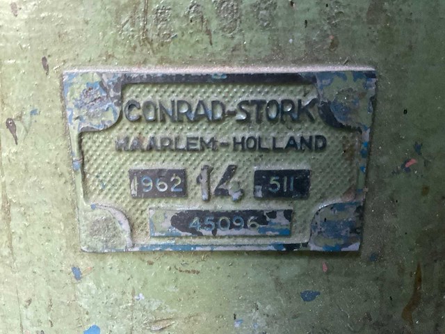 1962 conrad-stork vlaktafel - afbeelding 4 van  6