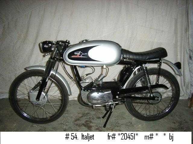 1962 italjet italemmezeta 50cc | italian classic moped - afbeelding 10 van  10