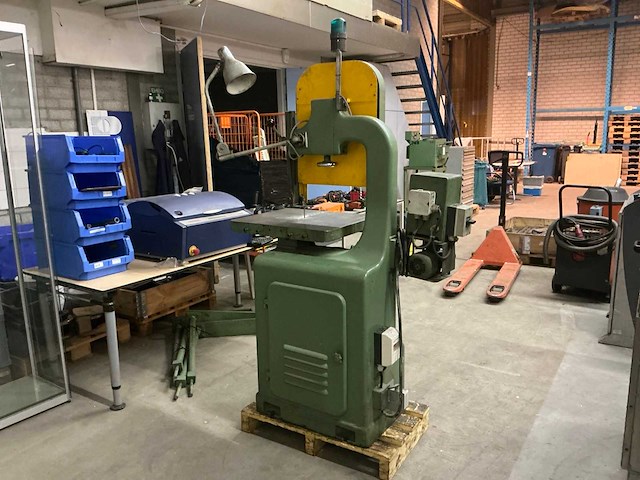 1962 mössner rekord sm/400 lintzaagmachine - afbeelding 4 van  10