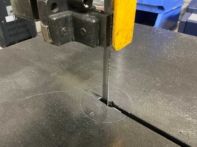 1962 mössner rekord sm/400 lintzaagmachine - afbeelding 6 van  10