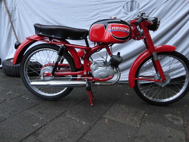 1962 perugina 50cc moped | italian classic moped - afbeelding 8 van  8