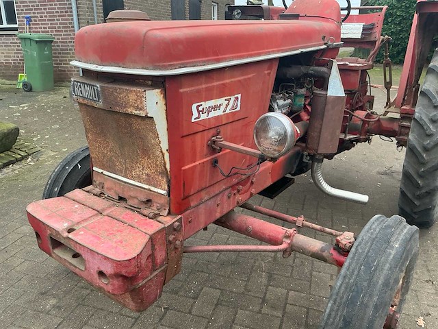 1962 renault super 7d p705e oldtimer tractor - afbeelding 3 van  20
