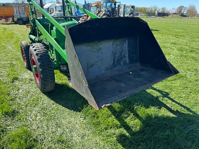 1962 zettelmeyer l501 shovel oldtimer - afbeelding 16 van  17