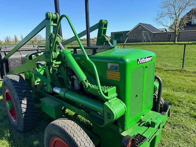 1962 zettelmeyer l501 shovel oldtimer - afbeelding 4 van  17