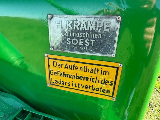 1962 zettelmeyer l501 shovel oldtimer - afbeelding 2 van  3