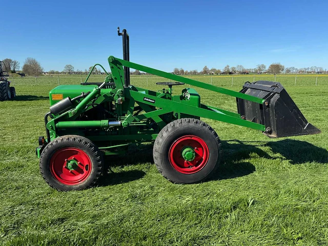 1962 zettelmeyer l501 shovel oldtimer - afbeelding 14 van  17