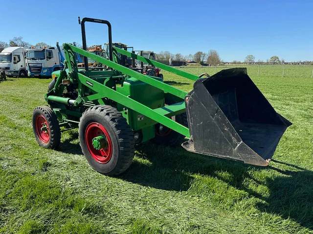 1962 zettelmeyer l501 shovel oldtimer - afbeelding 15 van  17