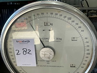 1963 august sauter b weegschaal vintage - afbeelding 2 van  4