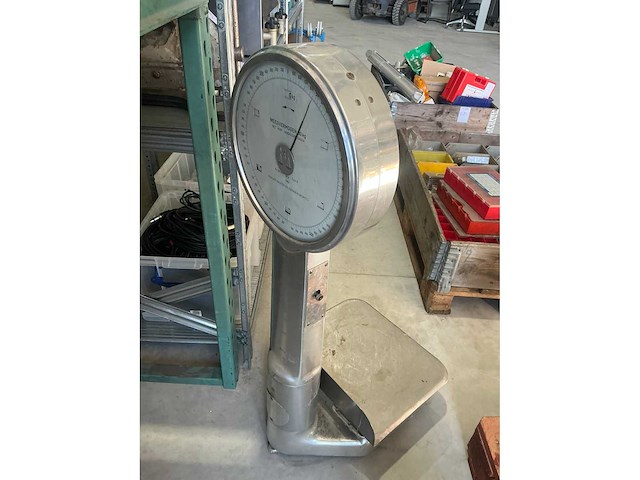1963 august sauter b weegschaal vintage - afbeelding 4 van  4