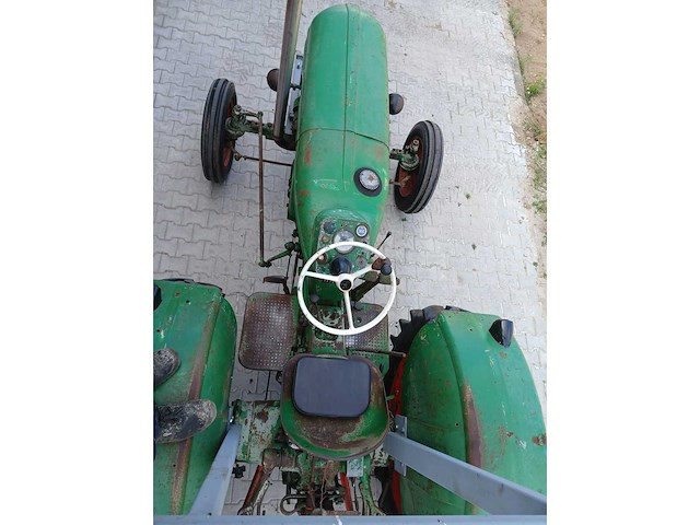 1963 deutz d55 oldtimer tractor - afbeelding 18 van  18