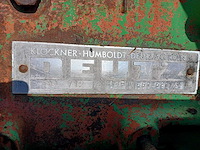 1963 deutz d55 oldtimer tractor - afbeelding 9 van  18