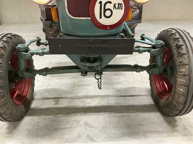 1963 eicher em300d oldtimer tractor - afbeelding 2 van  16