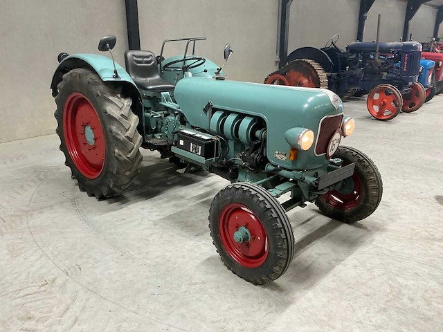 1963 eicher em300d oldtimer tractor - afbeelding 10 van  16