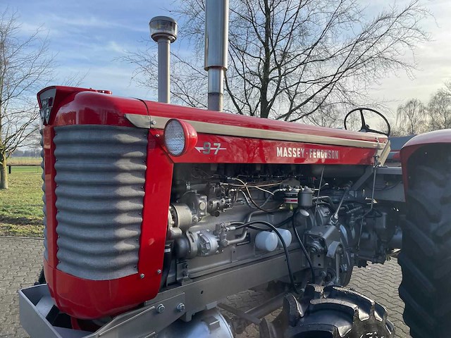 1963 massey ferguson 97 4wd oldtimer tractor - afbeelding 6 van  69