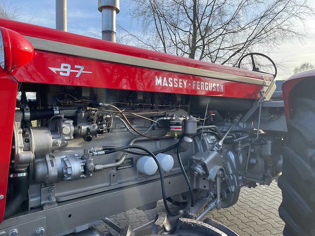 1963 massey ferguson 97 4wd oldtimer tractor - afbeelding 11 van  69