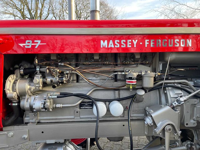 1963 massey ferguson 97 4wd oldtimer tractor - afbeelding 32 van  69