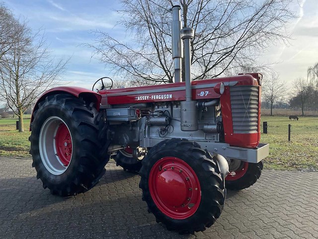 1963 massey ferguson 97 4wd oldtimer tractor - afbeelding 29 van  69