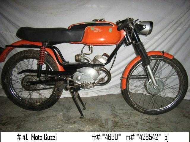 1963 moto guzzi 50cc | italian classic moped - afbeelding 2 van  10