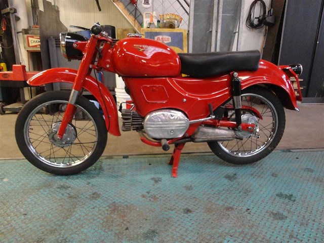 1963 moto guzzi zigolo 110 2-stroke | italian classic motorcycle - afbeelding 6 van  12