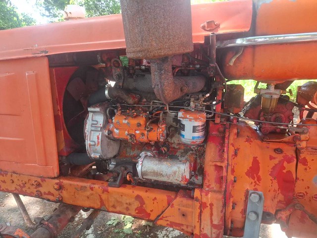 1963 renault super 7 smalspoor oldtimer tractor - afbeelding 9 van  22