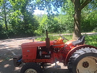 1963 renault super 7 smalspoor oldtimer tractor - afbeelding 11 van  22