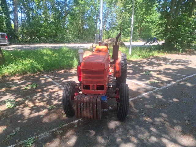 1963 renault super 7 smalspoor oldtimer tractor - afbeelding 22 van  22