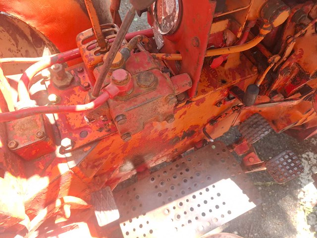 1963 renault super 7 smalspoor oldtimer tractor - afbeelding 3 van  13