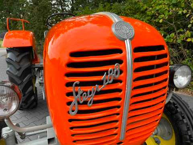 1963 steyr 188 oldtimer tractor snelgang uitvoering - afbeelding 30 van  41
