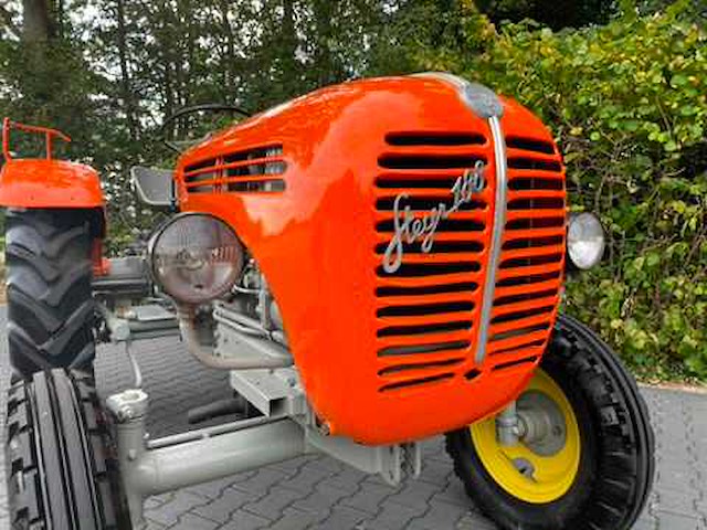 1963 steyr 188 oldtimer tractor snelgang uitvoering - afbeelding 12 van  23