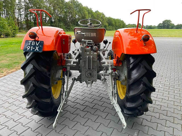 1963 steyr 188 oldtimer tractor snelgang uitvoering - afbeelding 8 van  23