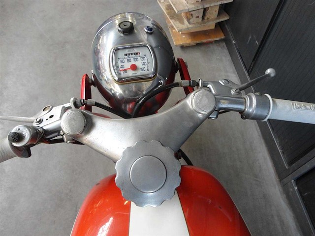 1964 aermacchi harley-davidson ala verde 250cc | italian classic motorcycle - afbeelding 10 van  10