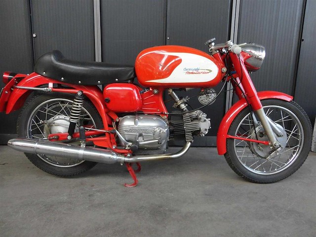 1964 aermacchi harley-davidson ala verde 250cc | italian classic motorcycle - afbeelding 2 van  10