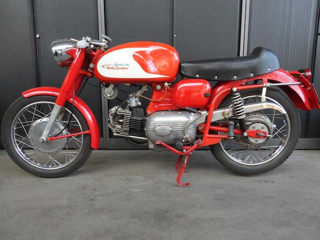 1964 aermacchi harley-davidson ala verde 250cc | italian classic motorcycle - afbeelding 4 van  10