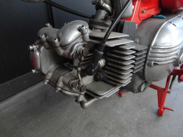 1964 aermacchi harley-davidson ala verde 250cc | italian classic motorcycle - afbeelding 8 van  10