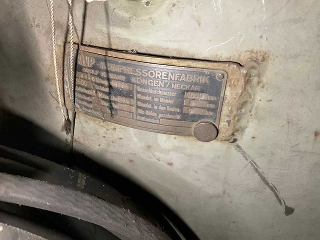 1964 alup al 1785-z4 luchtcompressor - afbeelding 7 van  7