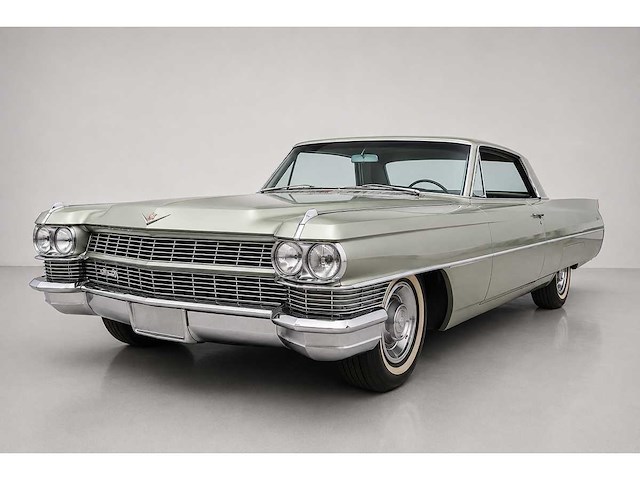 1964 cadillac coupe deville | american luxury coupe - afbeelding 11 van  18