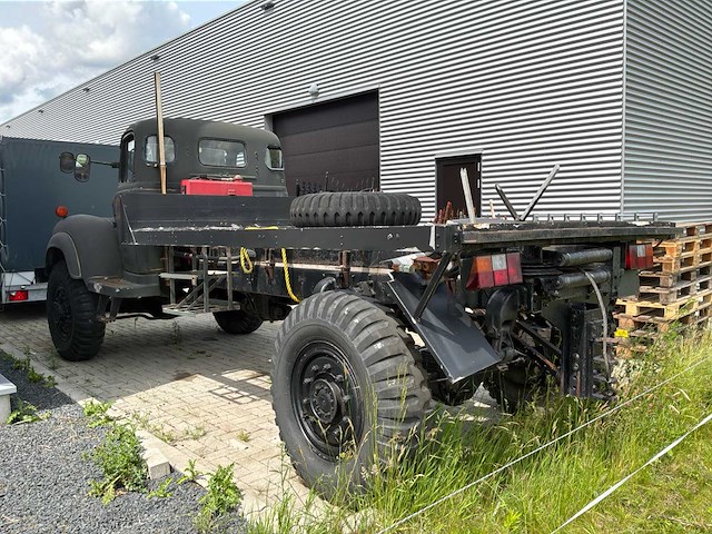 1964 commer q4 dropside lorry oldtimer vrachtwagen (uit de film captain america) - afbeelding 35 van  38