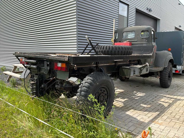 1964 commer q4 dropside lorry oldtimer vrachtwagen (uit de film captain america) - afbeelding 9 van  9