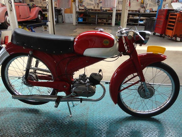 1964 demm 50cc restored | italian classic moped - afbeelding 2 van  9