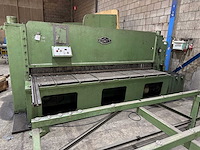 1964 eht tsh 3050x10 guillotineschaar v.v. aanvoertafel 2500x2000mm - afbeelding 1 van  12