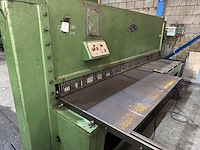 1964 eht tsh 3050x10 guillotineschaar v.v. aanvoertafel 2500x2000mm - afbeelding 3 van  12