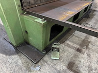 1964 eht tsh 3050x10 guillotineschaar v.v. aanvoertafel 2500x2000mm - afbeelding 4 van  12