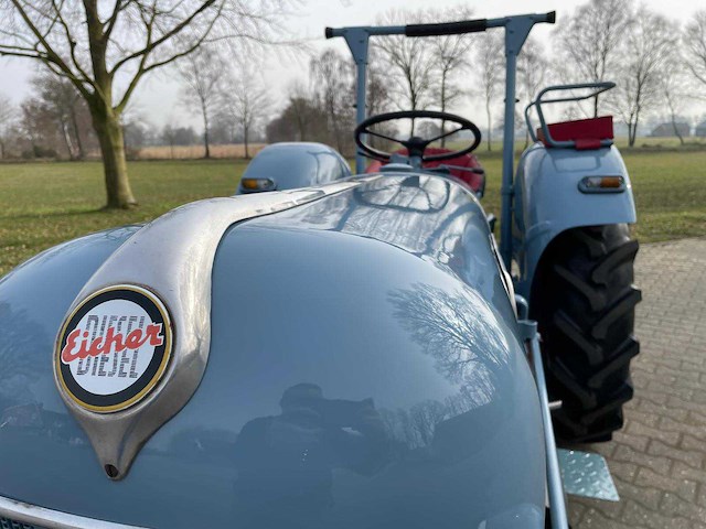 1964 eicher em 235 königstiger oldtimer tractor - afbeelding 29 van  48