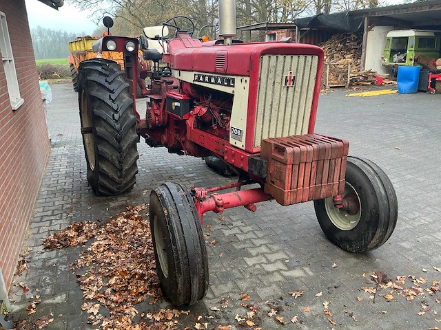 1964 international farmall 706 d tweewielaangedreven landbouwtractor - afbeelding 16 van  42