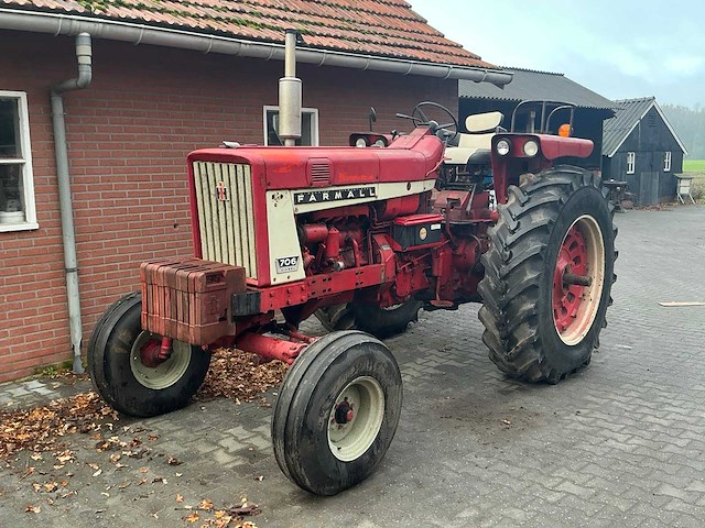 1964 international farmall 706 d tweewielaangedreven landbouwtractor - afbeelding 2 van  42
