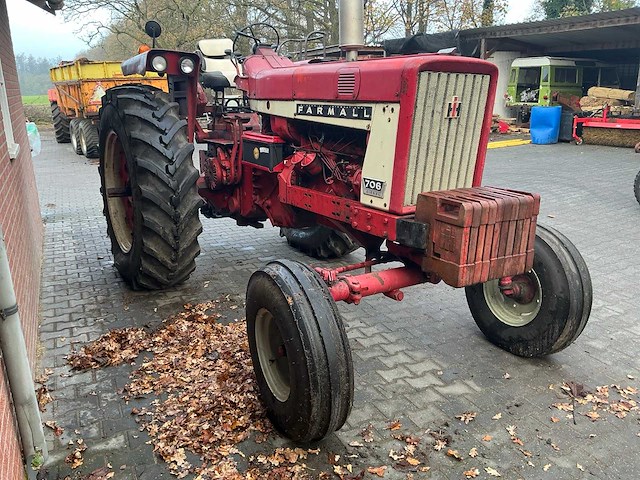 1964 international farmall 706 d tweewielaangedreven landbouwtractor - afbeelding 41 van  42