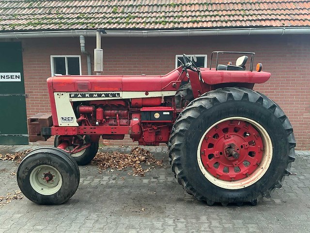 1964 international farmall 706 d tweewielaangedreven landbouwtractor - afbeelding 7 van  42